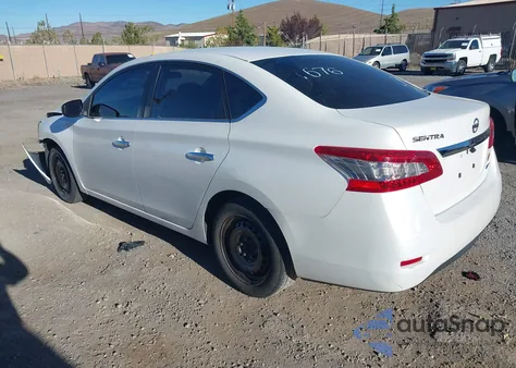 2013 Nissan Sentra S из США, поврежденный, VIN 3N1AB7AP8DL731676